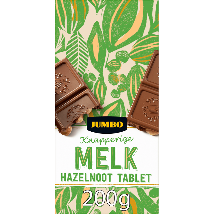 Jumbo Milk Chocolate with Hazelnut Tablet